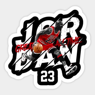 Jordan 23 - Greatest Of All Time Sticker